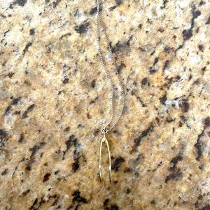 Marc Jacobs wishbone necklace